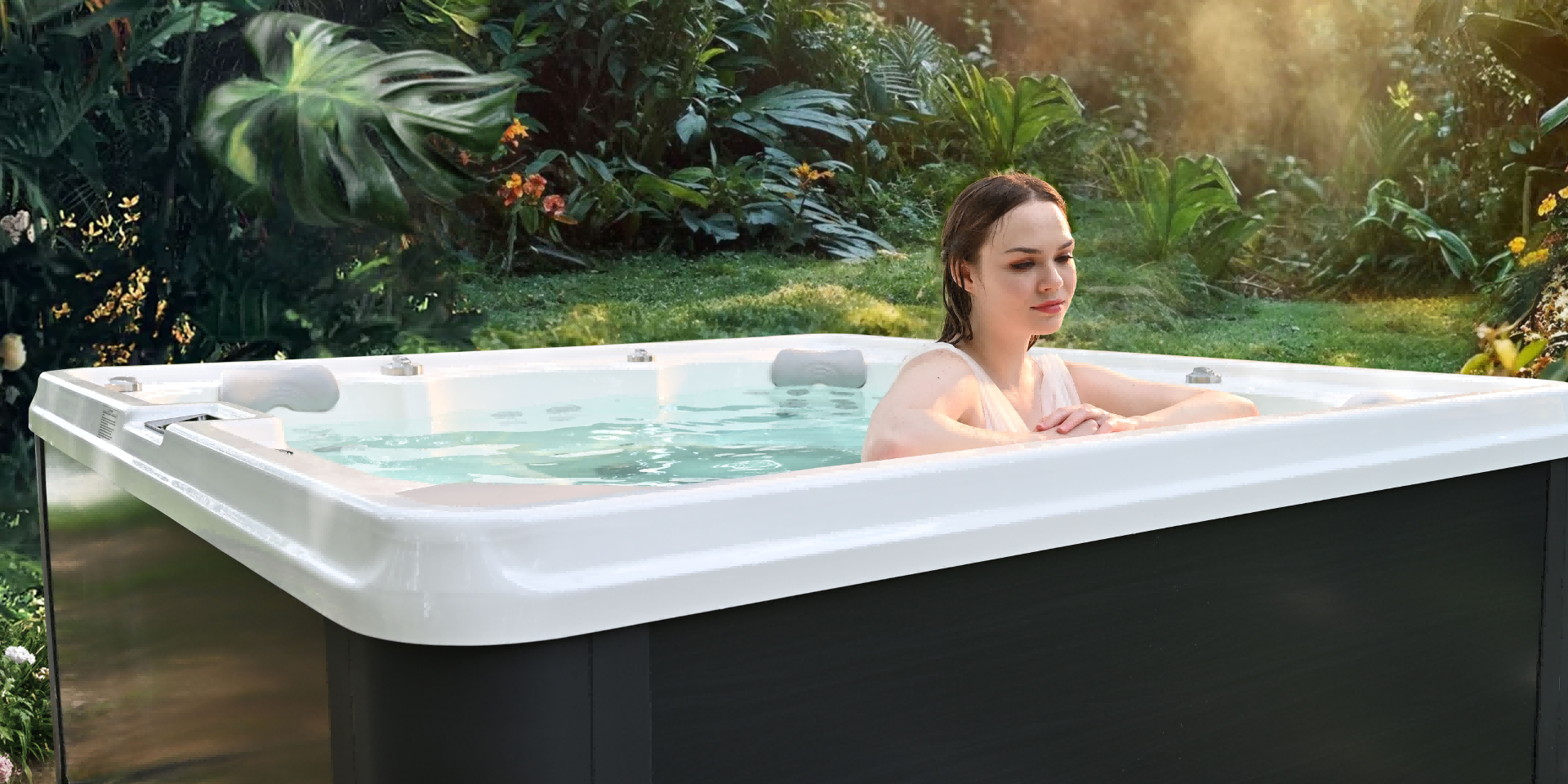 The user-friendly design of Oasis Spas®