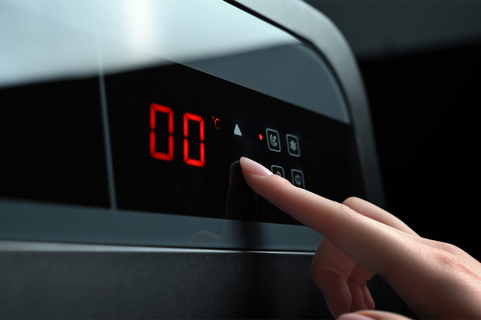 ice bath control panel